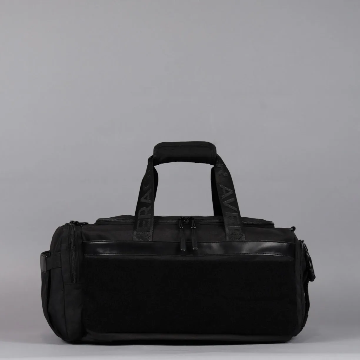 30L Perfect Duffle Bag Alpha Black (3 Pockets w/Full Velcro Front)