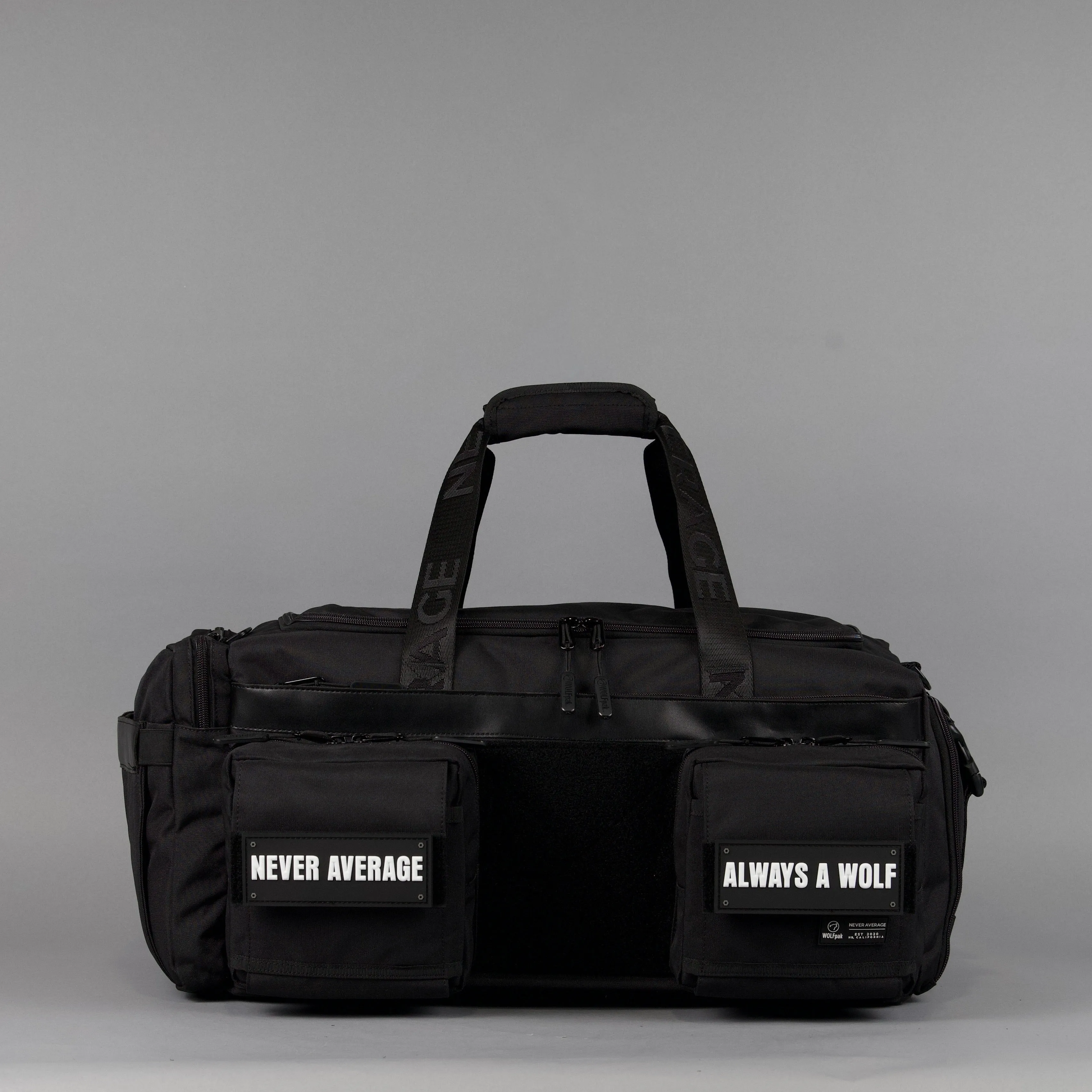 40L Alpha Black Meal Management Duffle Bag