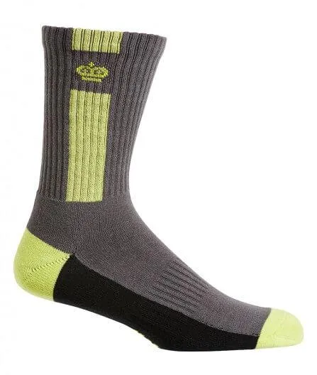 5 x Kinggee Work Socks Multi-Colour Crew