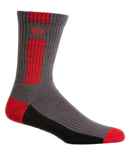 5 x Kinggee Work Socks Multi-Colour Crew