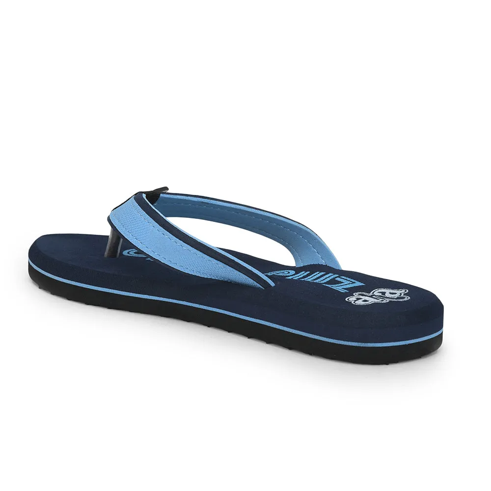 A-HA Casual S. Blue Flip Flop For Men ORTHO-1 By Liberty