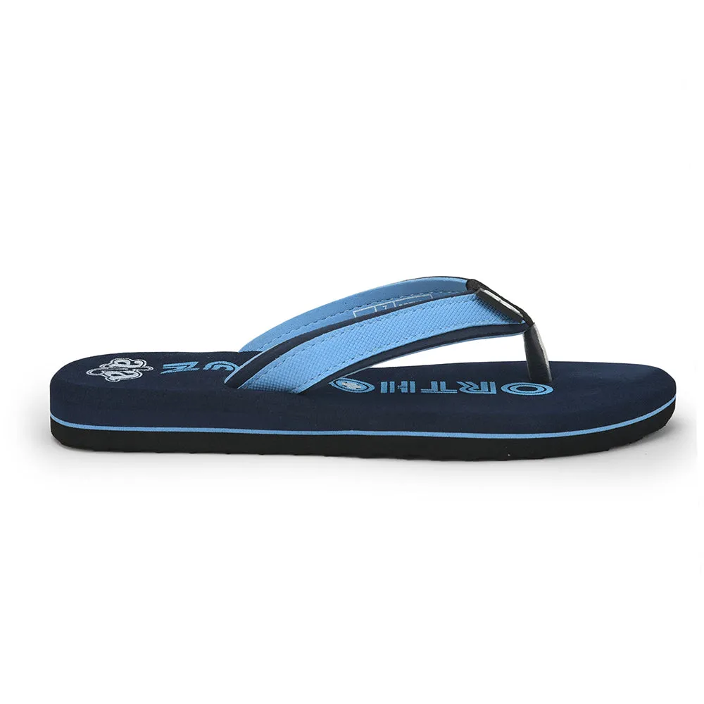 A-HA Casual S. Blue Flip Flop For Men ORTHO-1 By Liberty