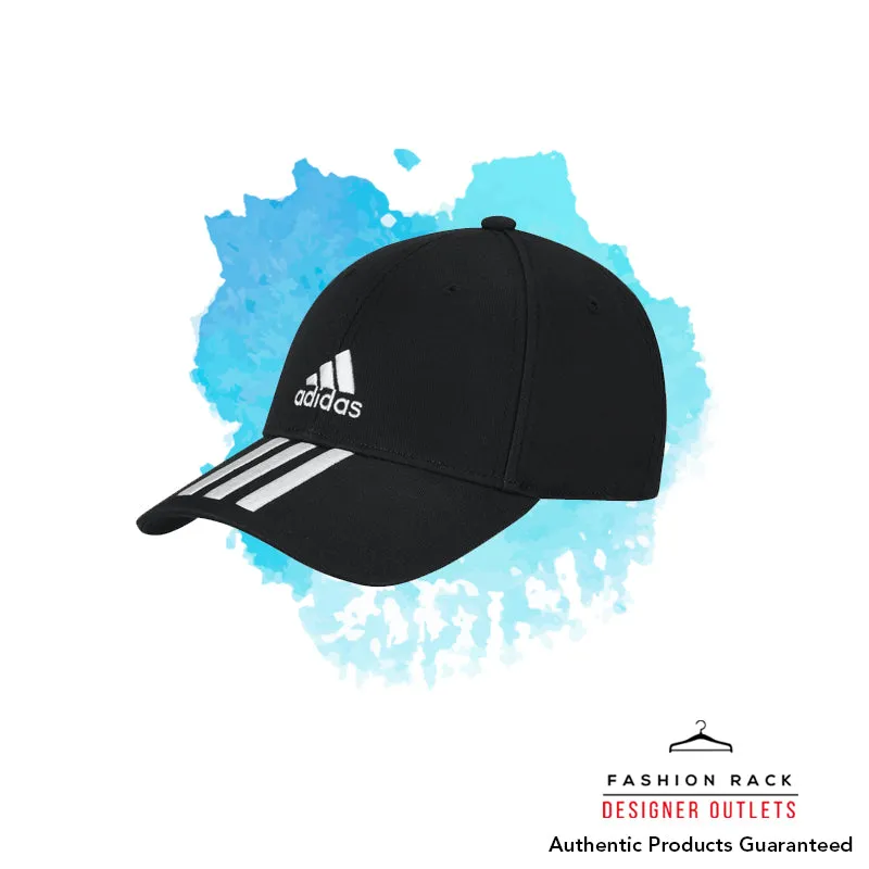 Adidas Baseball 3-Stripes Twill Cap Black / White / White