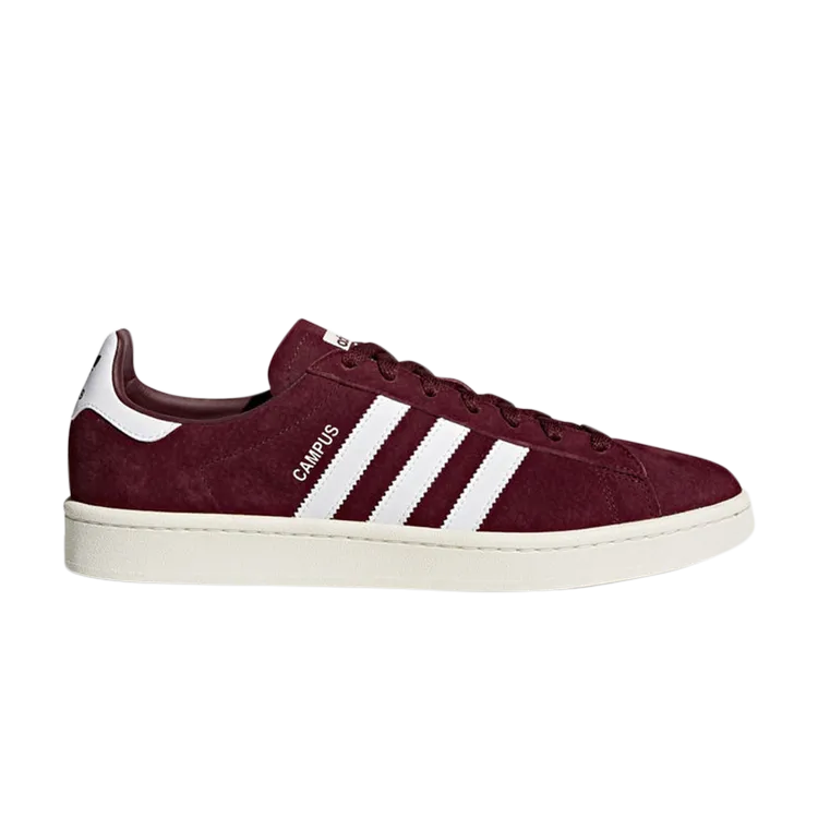 Adidas Campus 'Collegiate Burgundy' sneakers, red