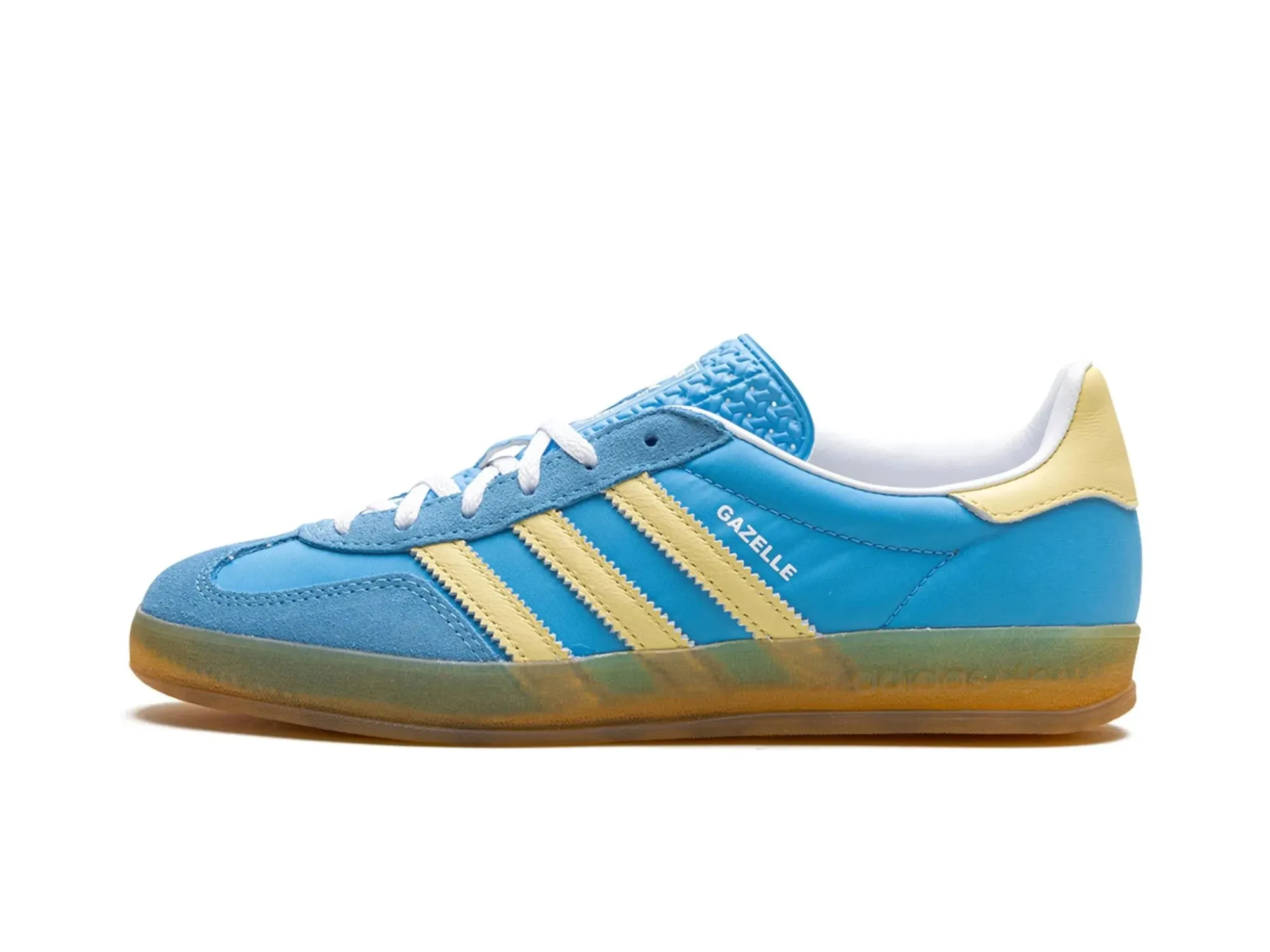 Adidas Gazelle Indoor "Semi Blue Burst Almost Yellow"