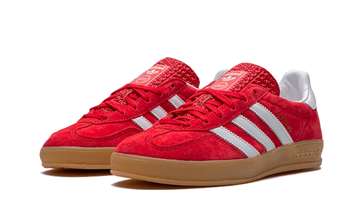 Adidas Gazelle Scarlet Cloud White