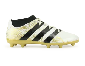 adidas Kids ACE 16.3 Primemesh FG/AG White/Core Black/Gold Metalic