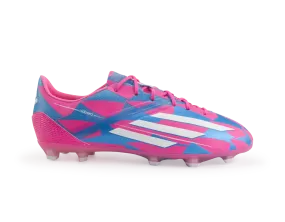 adidas Kids F50 adizero FG Solar Pink/Run White