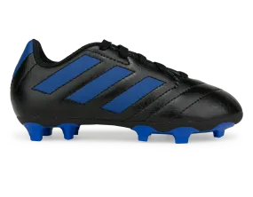 adidas Kids Goletto VII FG Black/Royal Blue