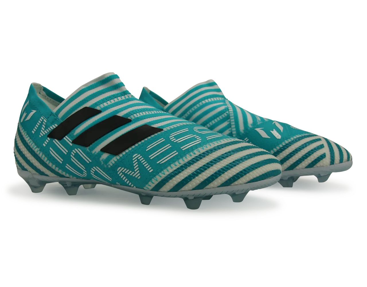 adidas Kids Nemeziz Messi  17  FG White/Legend Ink/Energy Blue