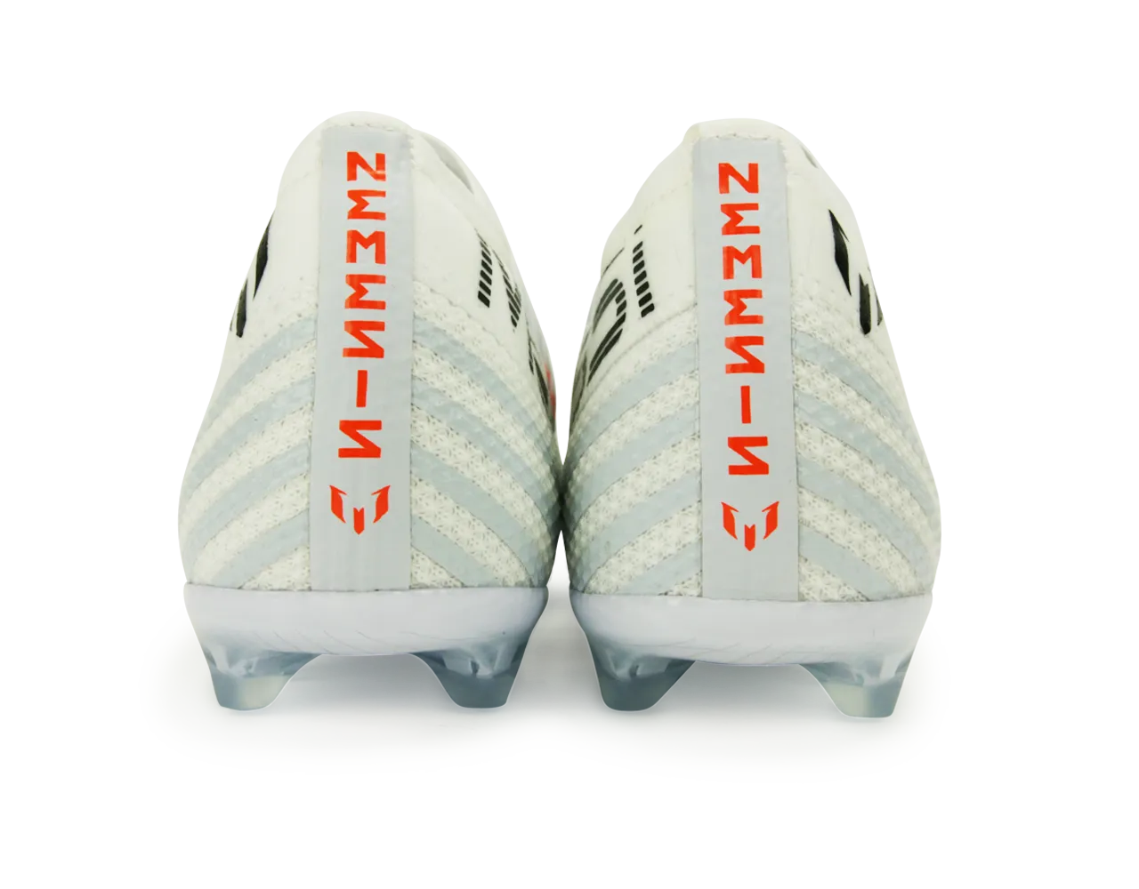 adidas Kids Nemeziz Messi 17  FG White/Solar Orange/Clear Grey