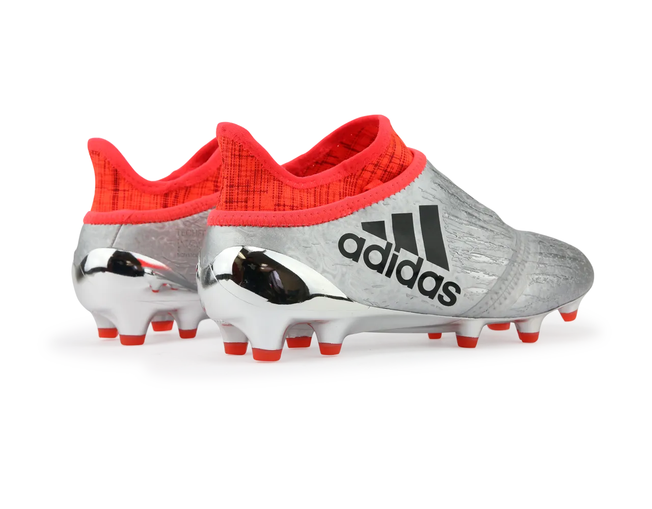 adidas Kids X 16  Purechaos FG J Silver Metalic/Core Black/Solar Red