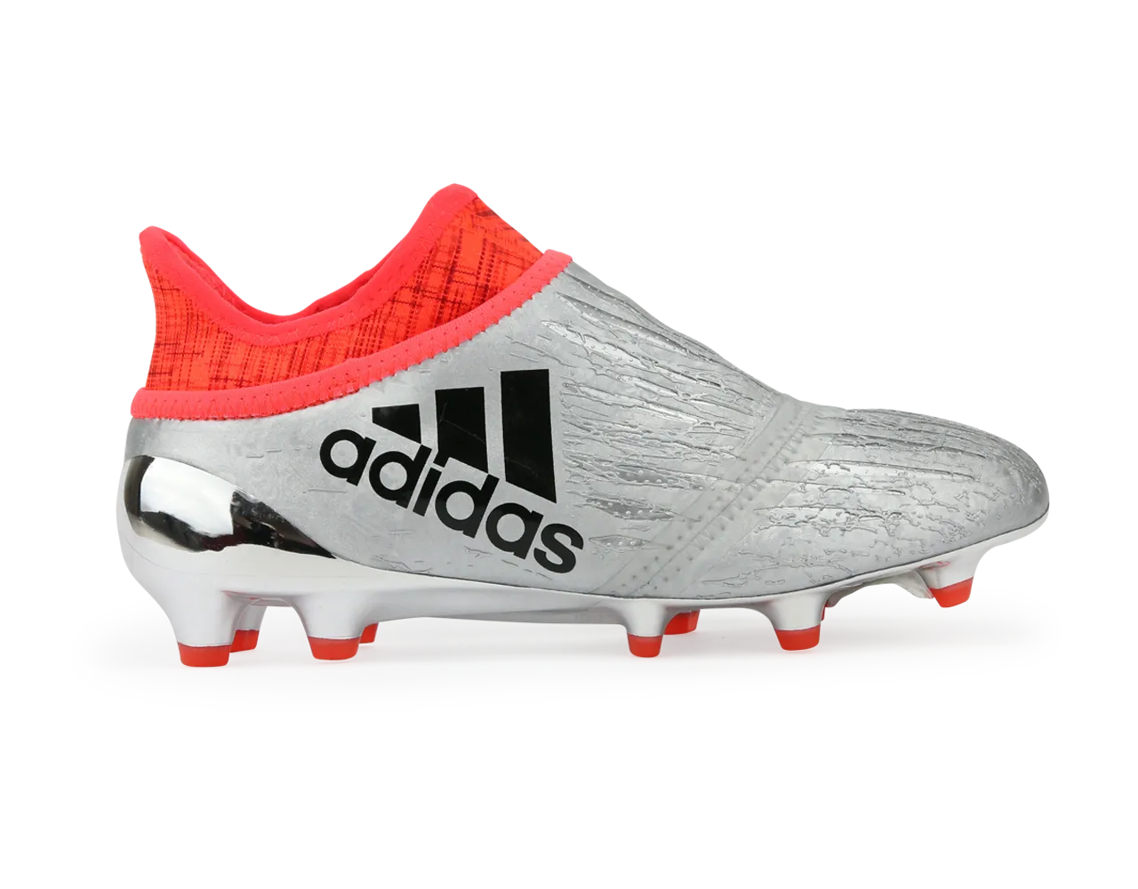 adidas Kids X 16  Purechaos FG J Silver Metalic/Core Black/Solar Red