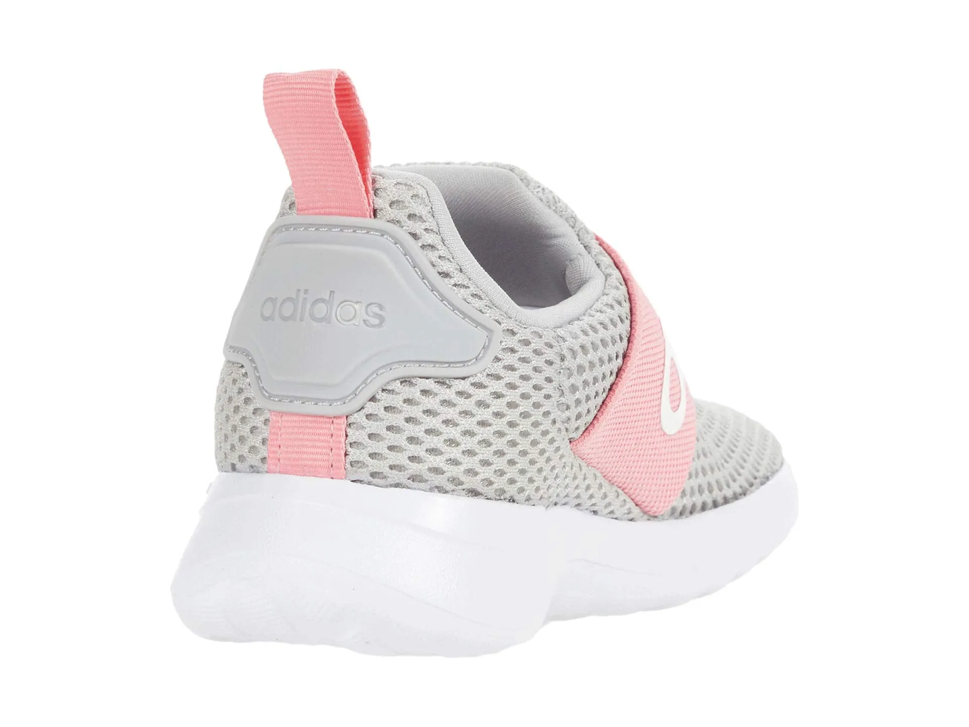 Adidas Lite Racer Adapt 4.0 kids sneakers, grey/pink