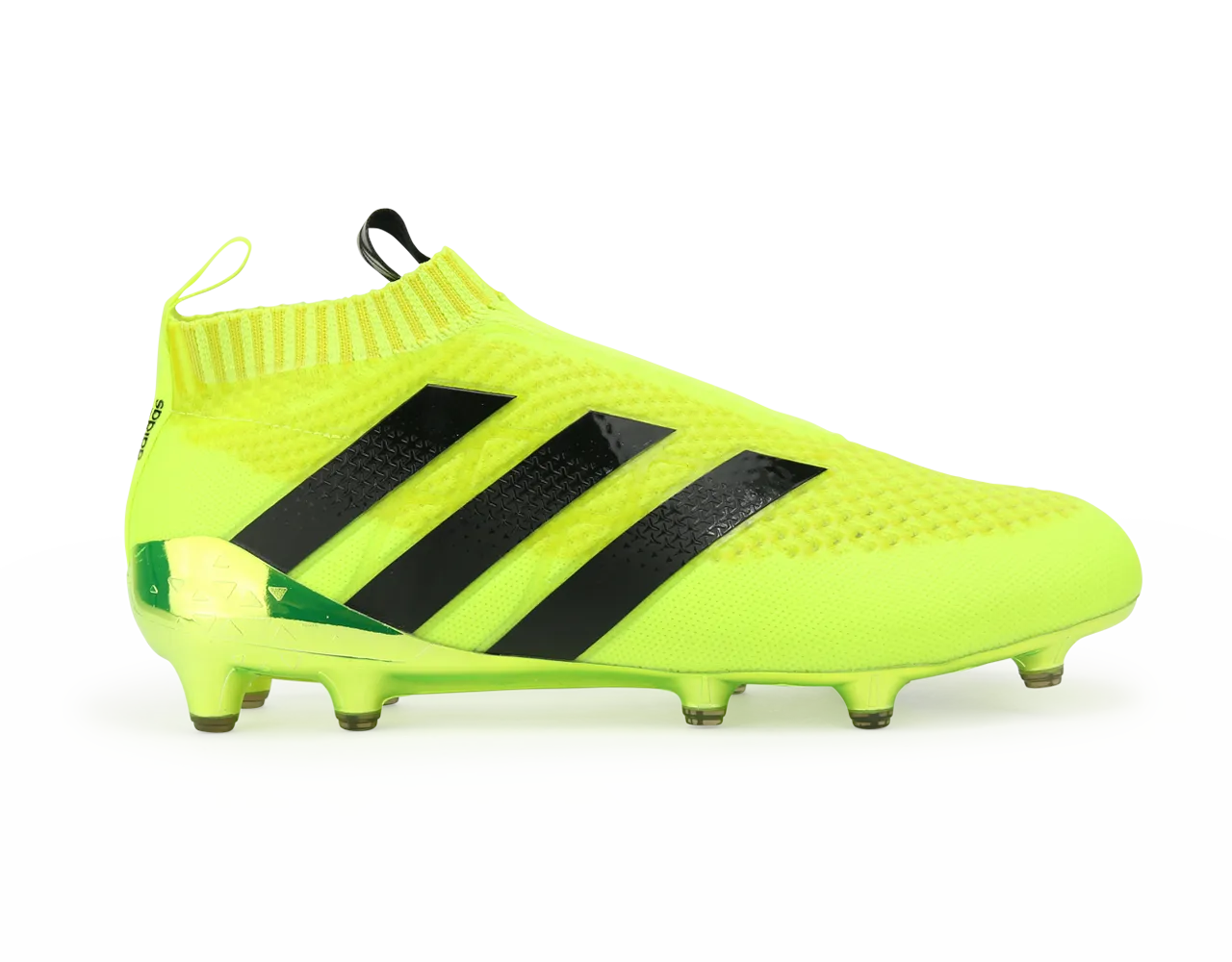 adidas Men's ACE 16  PURECONTROL PrimeKnit FG Solar Yellow/Core Black/Silver Metallic