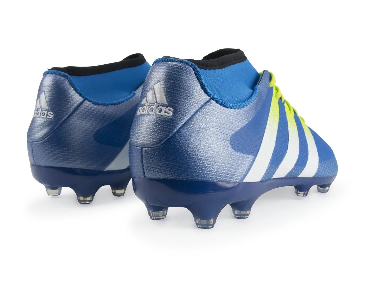 adidas Men's ACE 16.2 Primemesh FG/AG Blue/White/Solar Slime