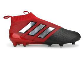 adidas Men's ACE 17  PURECONTROL FG Red/White/Core Black