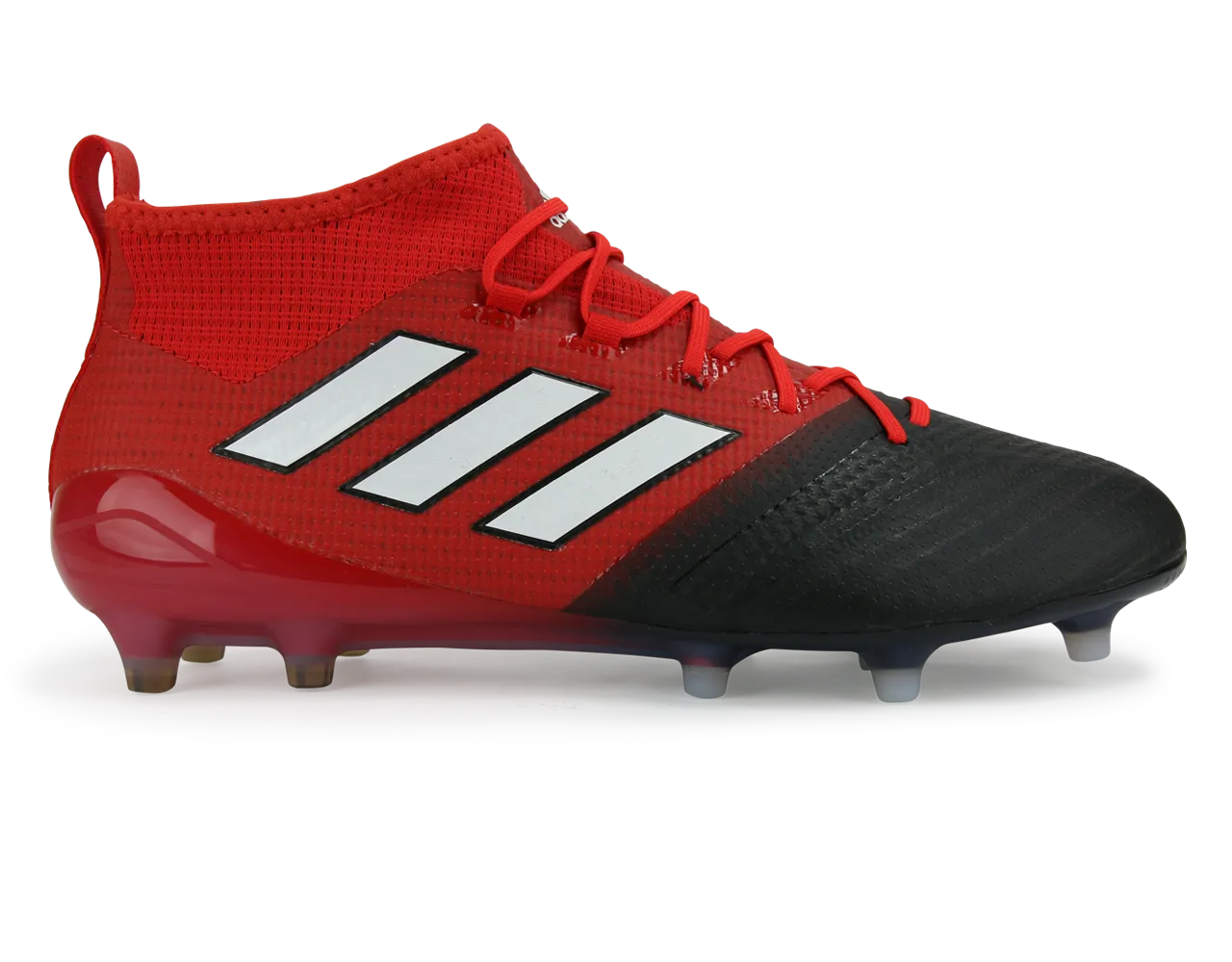 adidas Men's ACE 17.1 PrimeKnit FG Red/White/Core Black