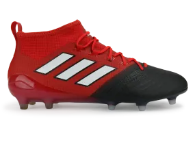 adidas Men's ACE 17.1 PrimeKnit FG Red/White/Core Black