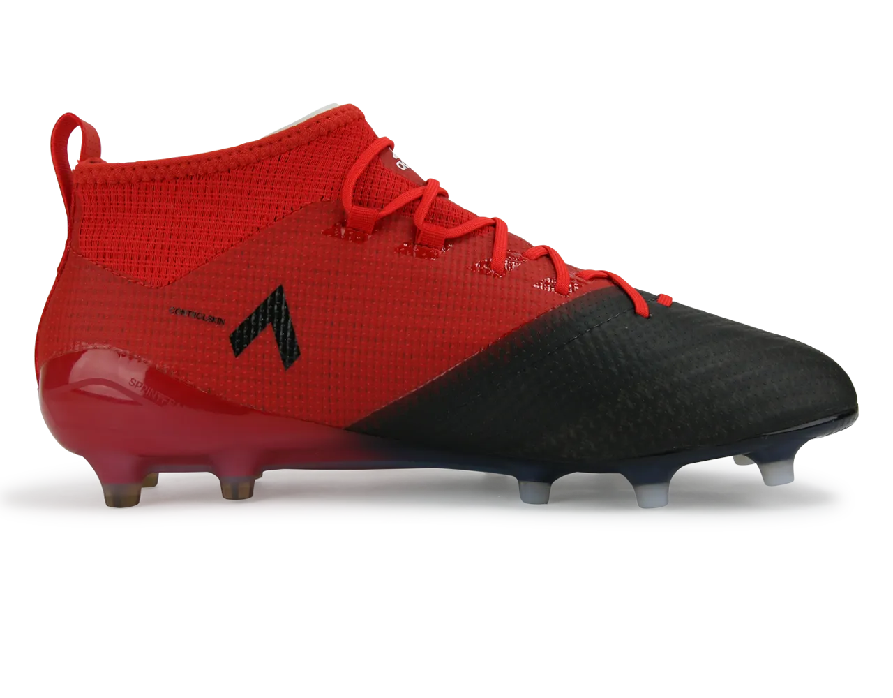 adidas Men's ACE 17.1 PrimeKnit FG Red/White/Core Black