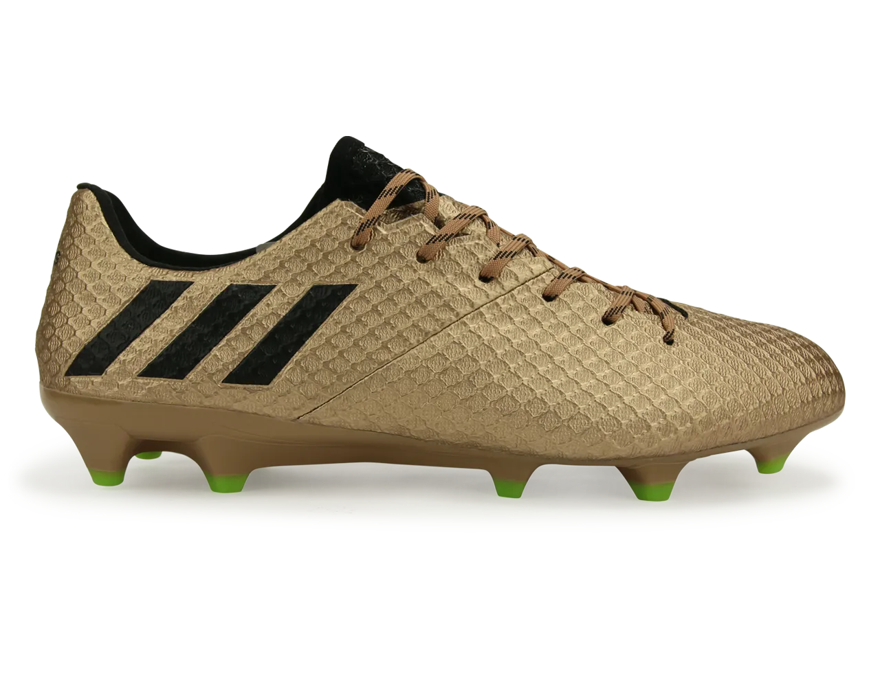 adidas Men's Messi 16.1 FG Copper Metallic/Core Black/Solar Green