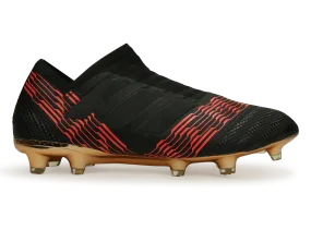 adidas Men's Nemeziz 17  FG Core Black/Solar Red