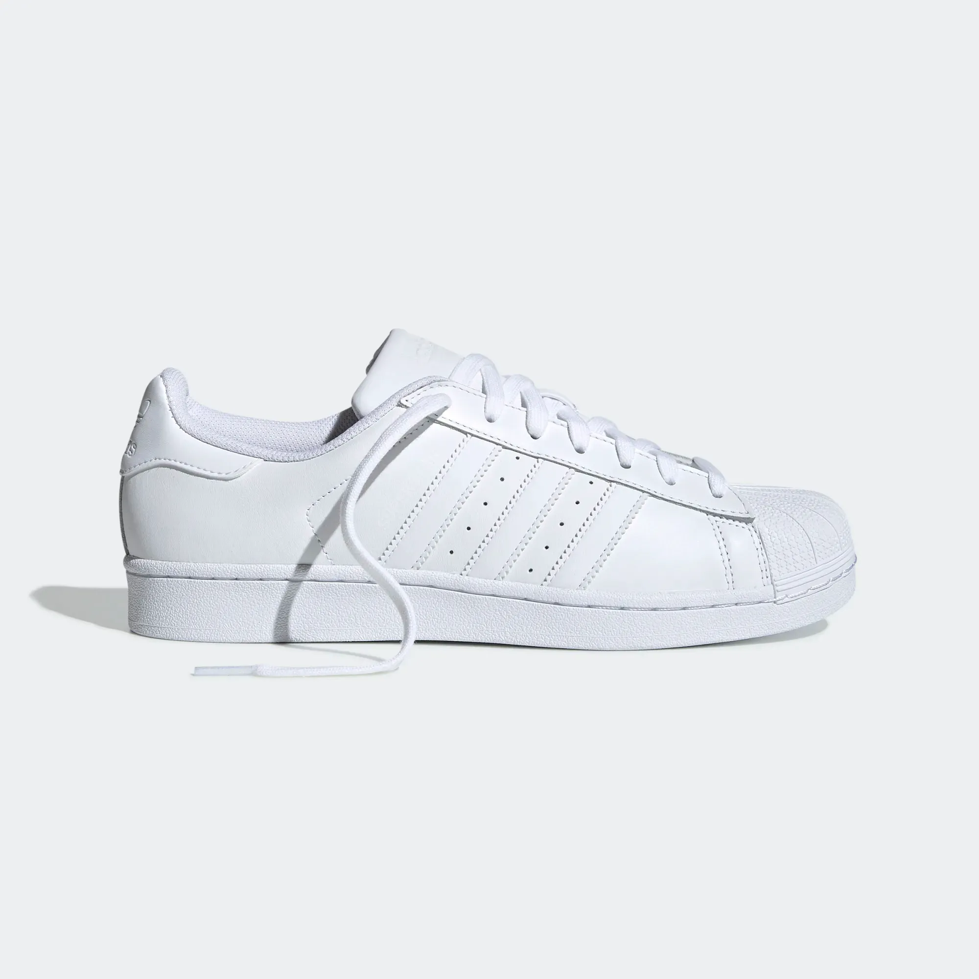 Adidas Men's Superstar Foundation Shoes - All White