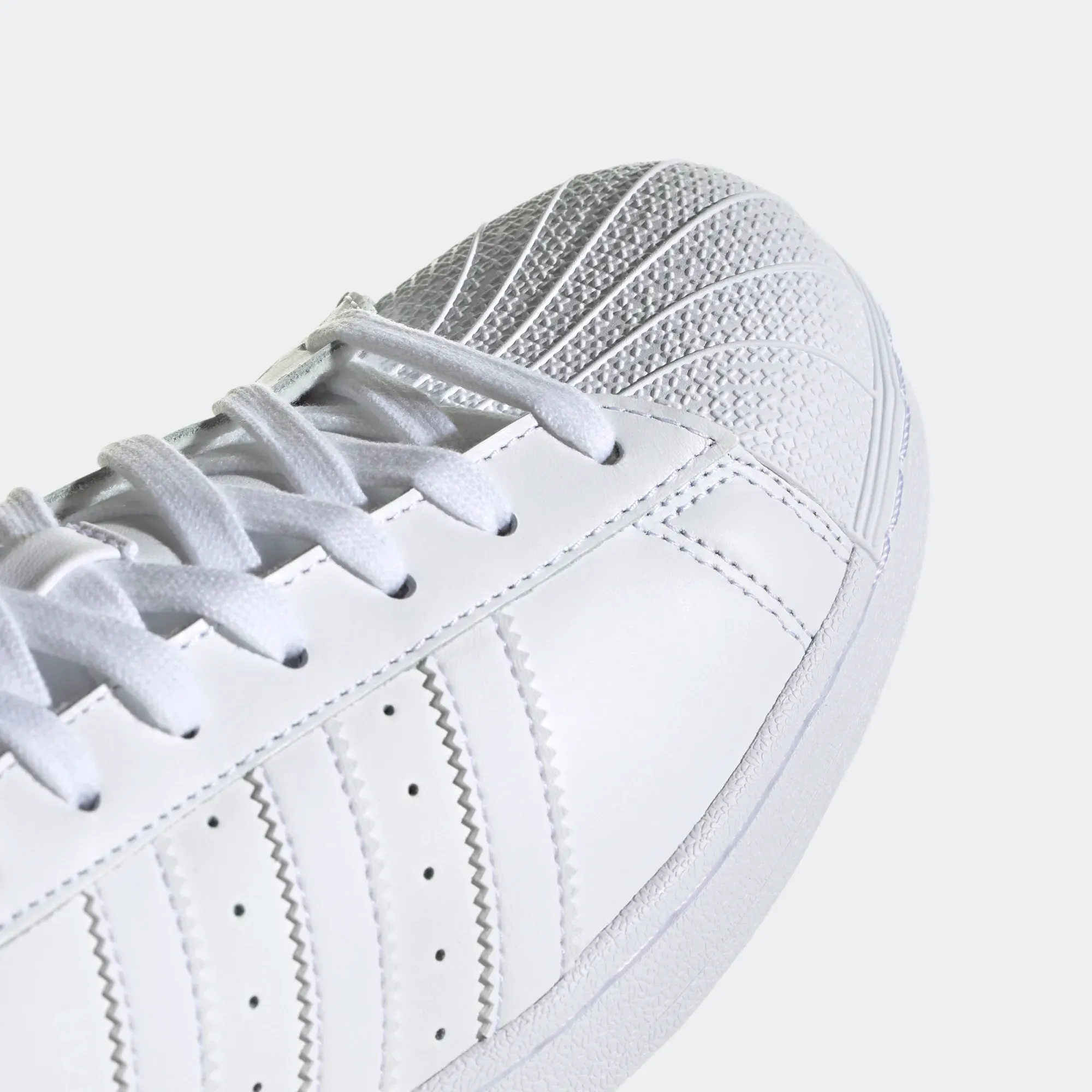 Adidas Men's Superstar Foundation Shoes - All White