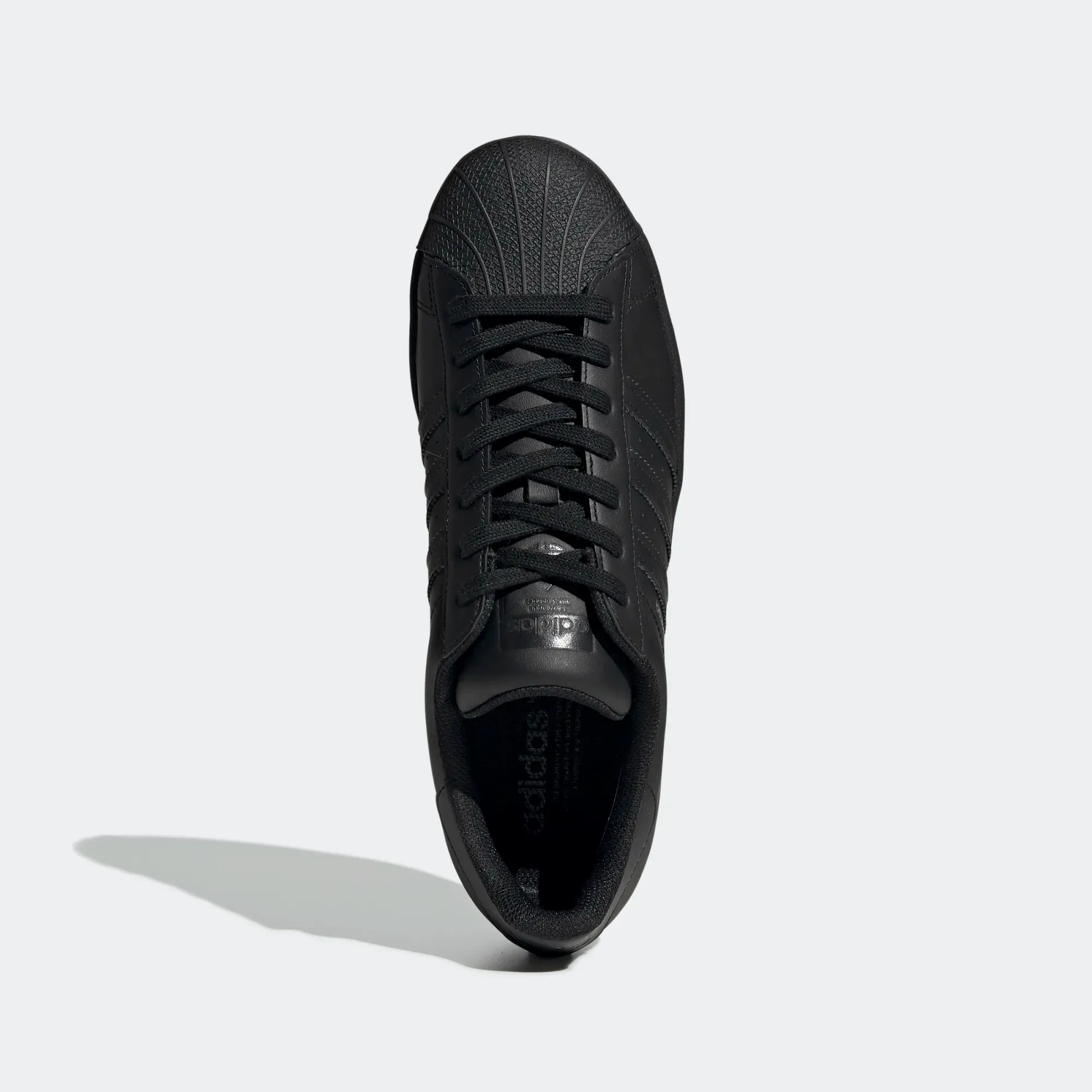 Adidas Men's Superstar Shoes - All Black