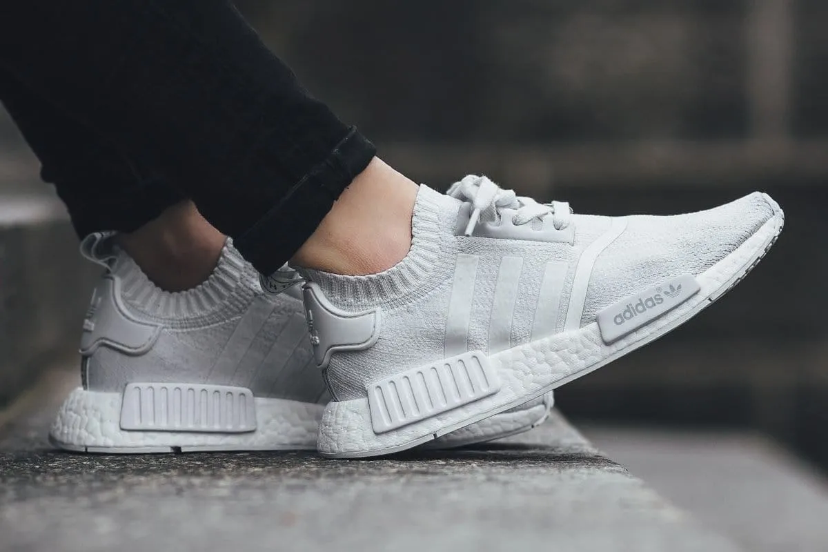 Adidas NMD_R1 Primeknit Vintage White