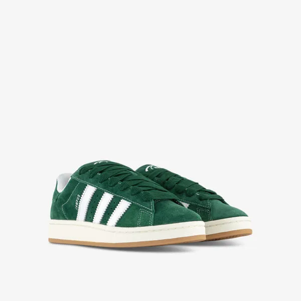 Adidas Suede Campus 00s Low Top Sneakers with Stripes, White