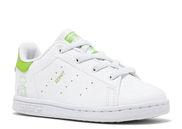 Adidas THE MUPPETS X STAN SMITH INFANT 'KERMIT THE FROG' sneakers, white