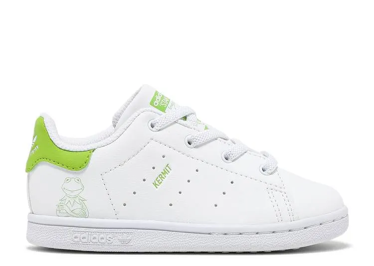 Adidas THE MUPPETS X STAN SMITH INFANT 'KERMIT THE FROG' sneakers, white