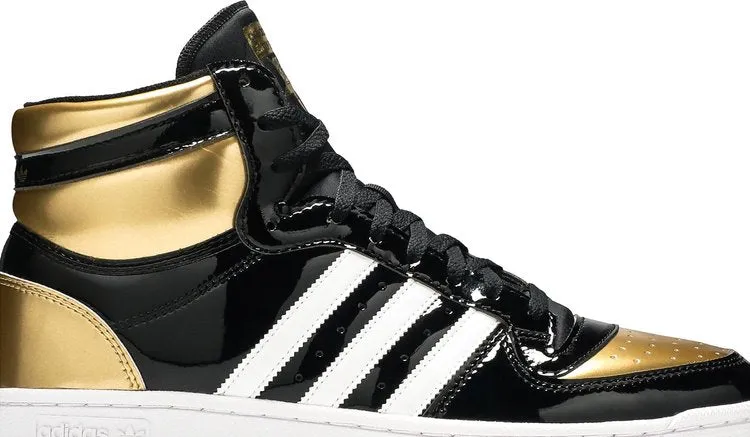 Adidas Top Ten RB 'Black Gold Patent' sneakers, black