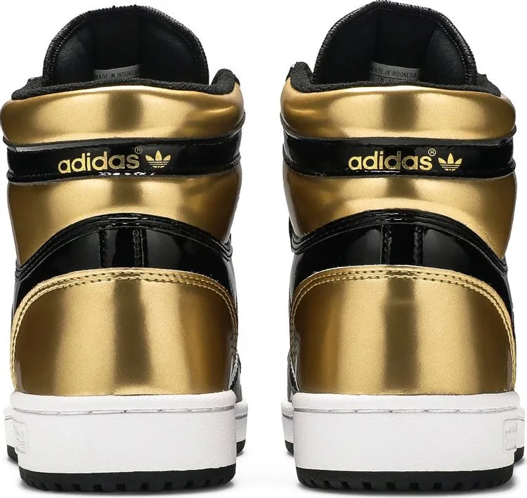 Adidas Top Ten RB 'Black Gold Patent' sneakers, black