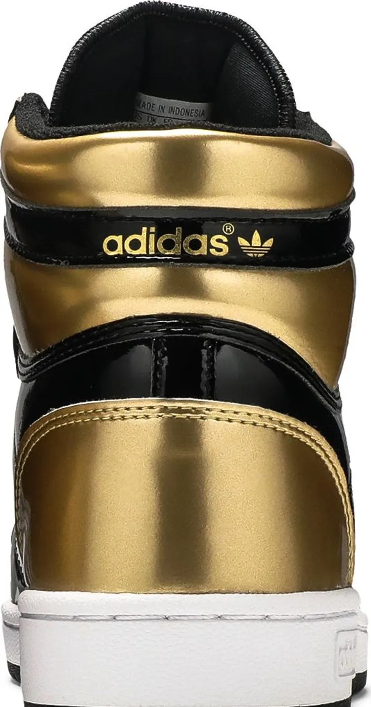 Adidas Top Ten RB 'Black Gold Patent' sneakers, black