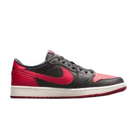 Air Jordan 1 Retro Low OG GS 'Bred' Black