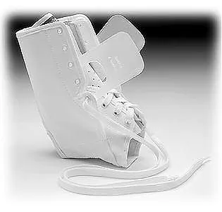 ANKLE GUARD WITH OPTIONAL PLASTIC INSERTS