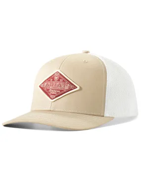 Ariat A3000824139 Diamond Patch Cap Tan Cream