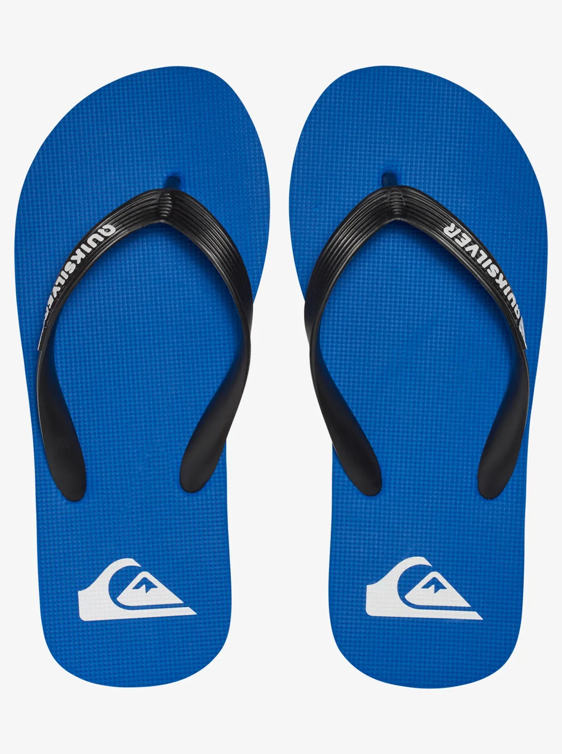 Boys 8-16 Molokai Flip-Flops - Black/Blue/Black