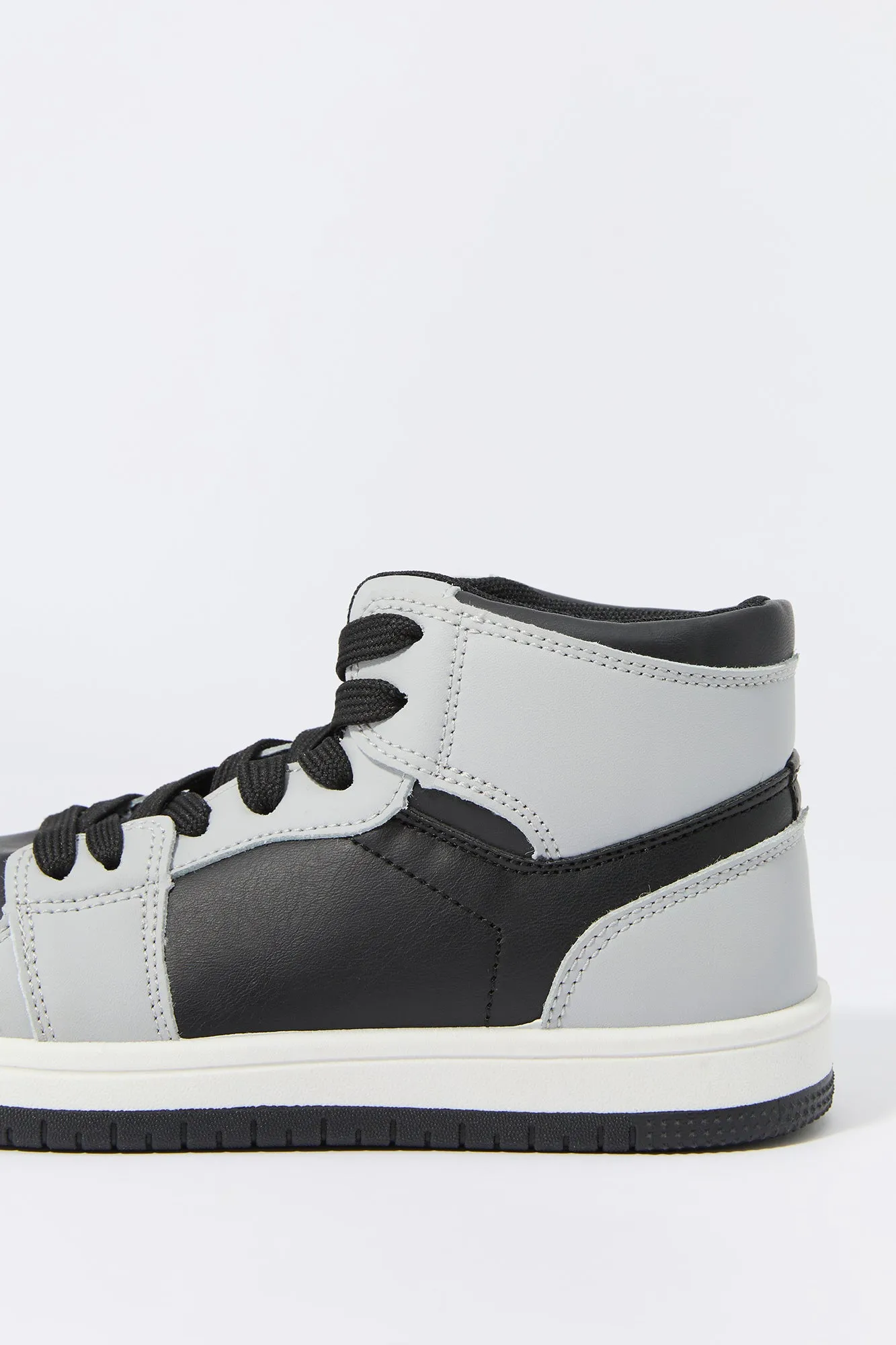 Youth Colorblock High Top Sneaker - Trendy and Stylish Boys Footwear