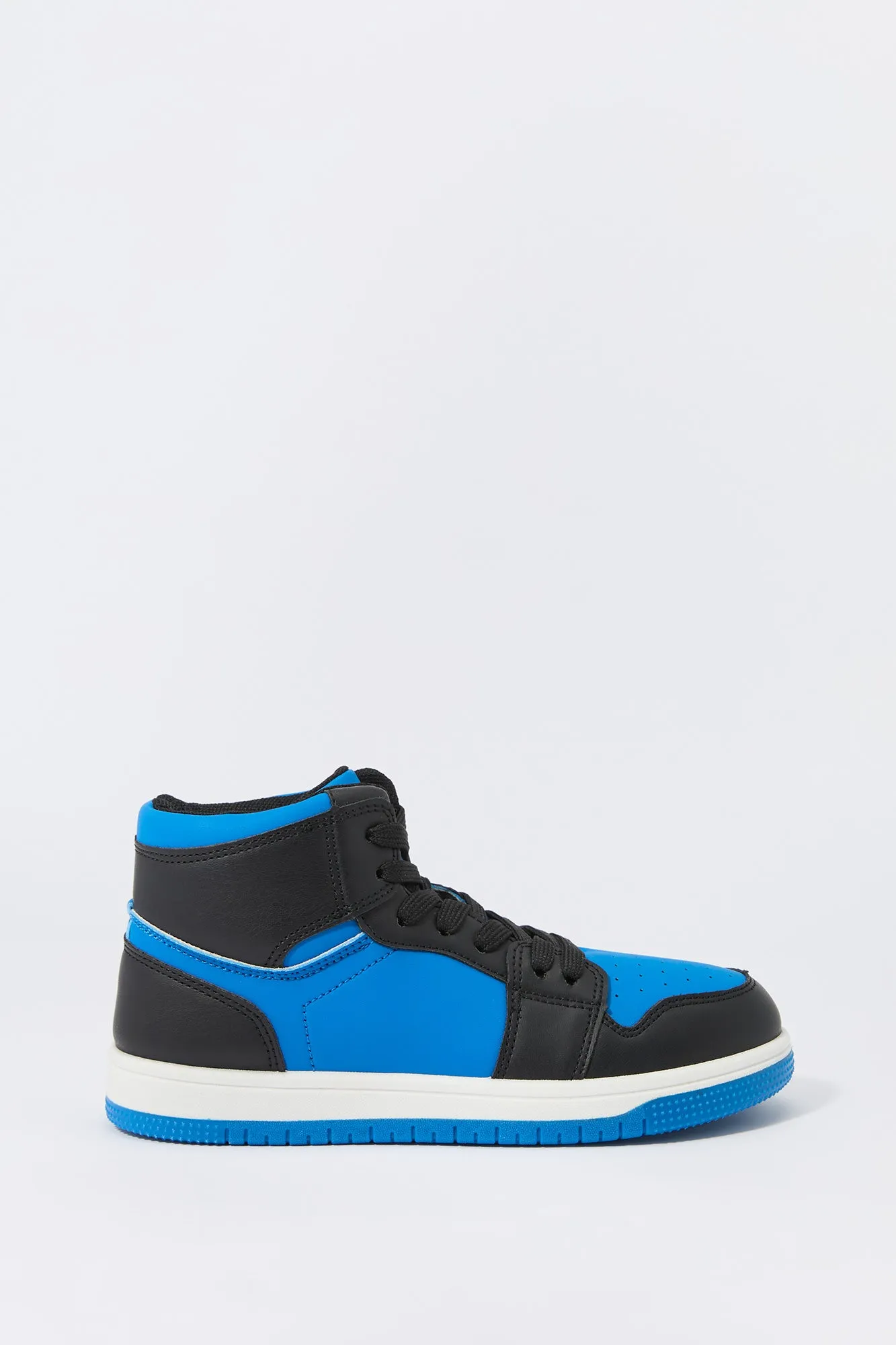 Youth Colorblock High Top Sneaker - Trendy and Stylish Boys Footwear