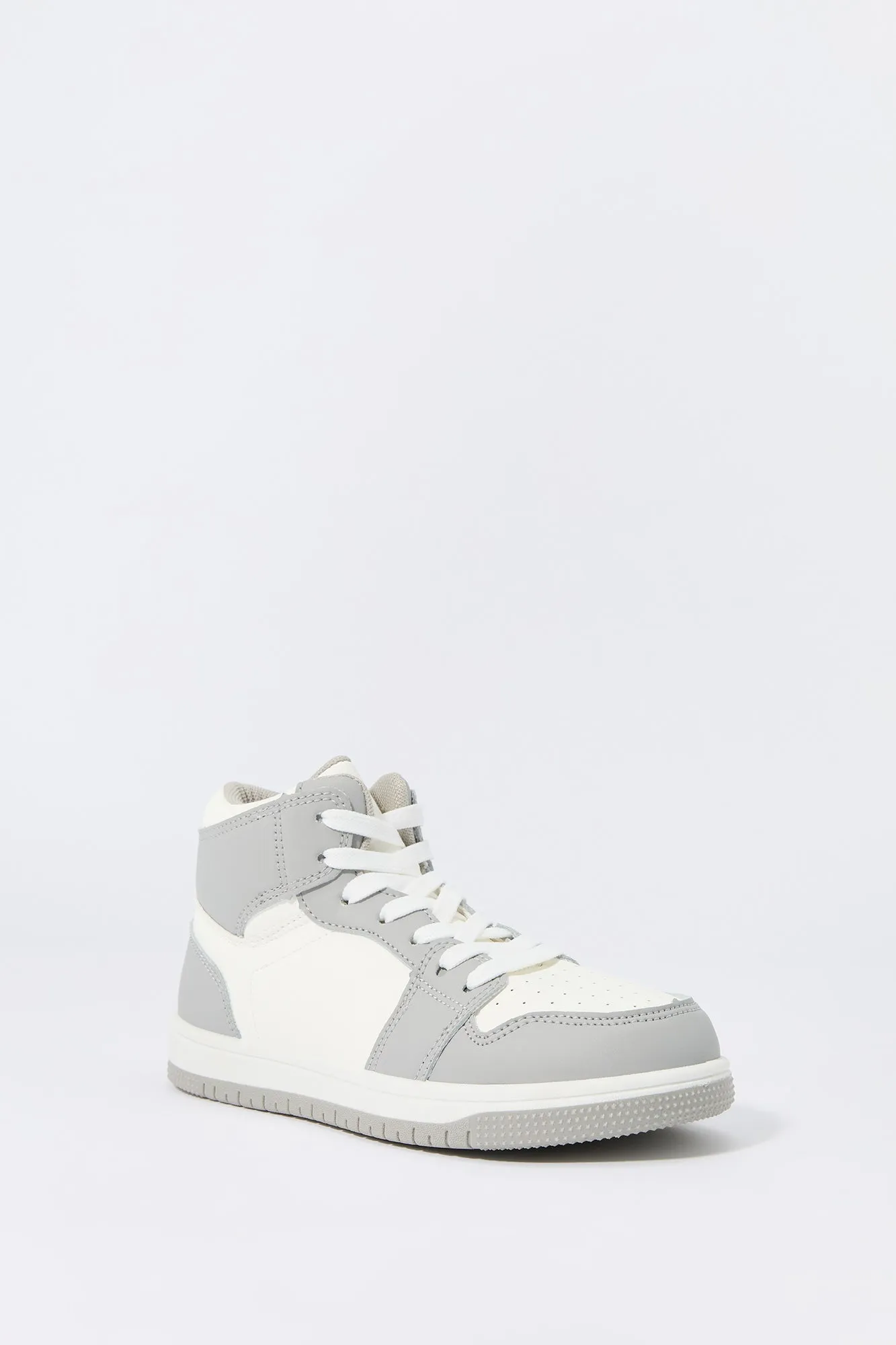 Youth Colorblock High Top Sneaker - Trendy and Stylish Boys Footwear