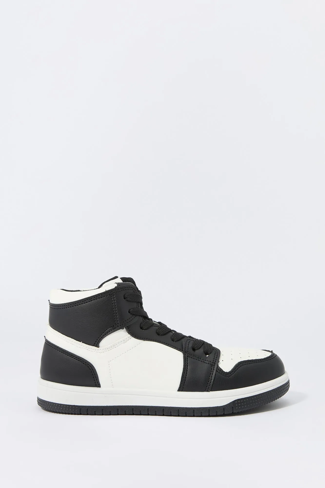 Youth Colorblock High Top Sneaker - Trendy and Stylish Boys Footwear