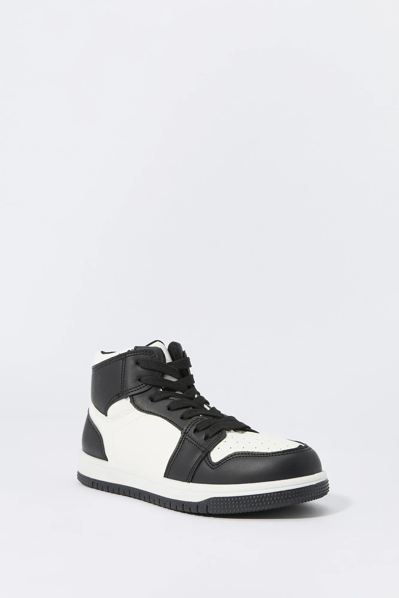 Youth Colorblock High Top Sneaker - Trendy and Stylish Boys Footwear