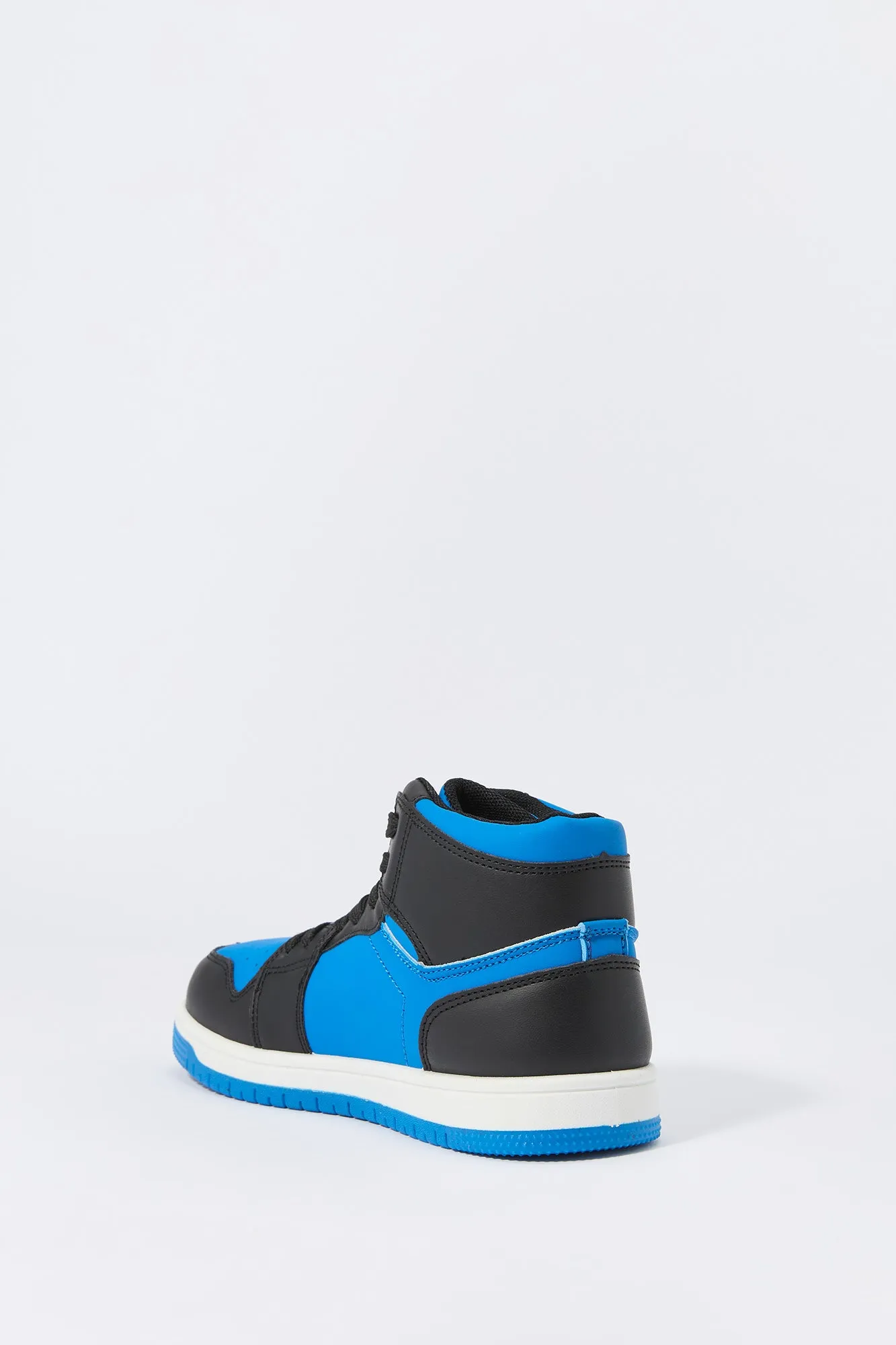 Youth Colorblock High Top Sneaker - Trendy and Stylish Boys Footwear