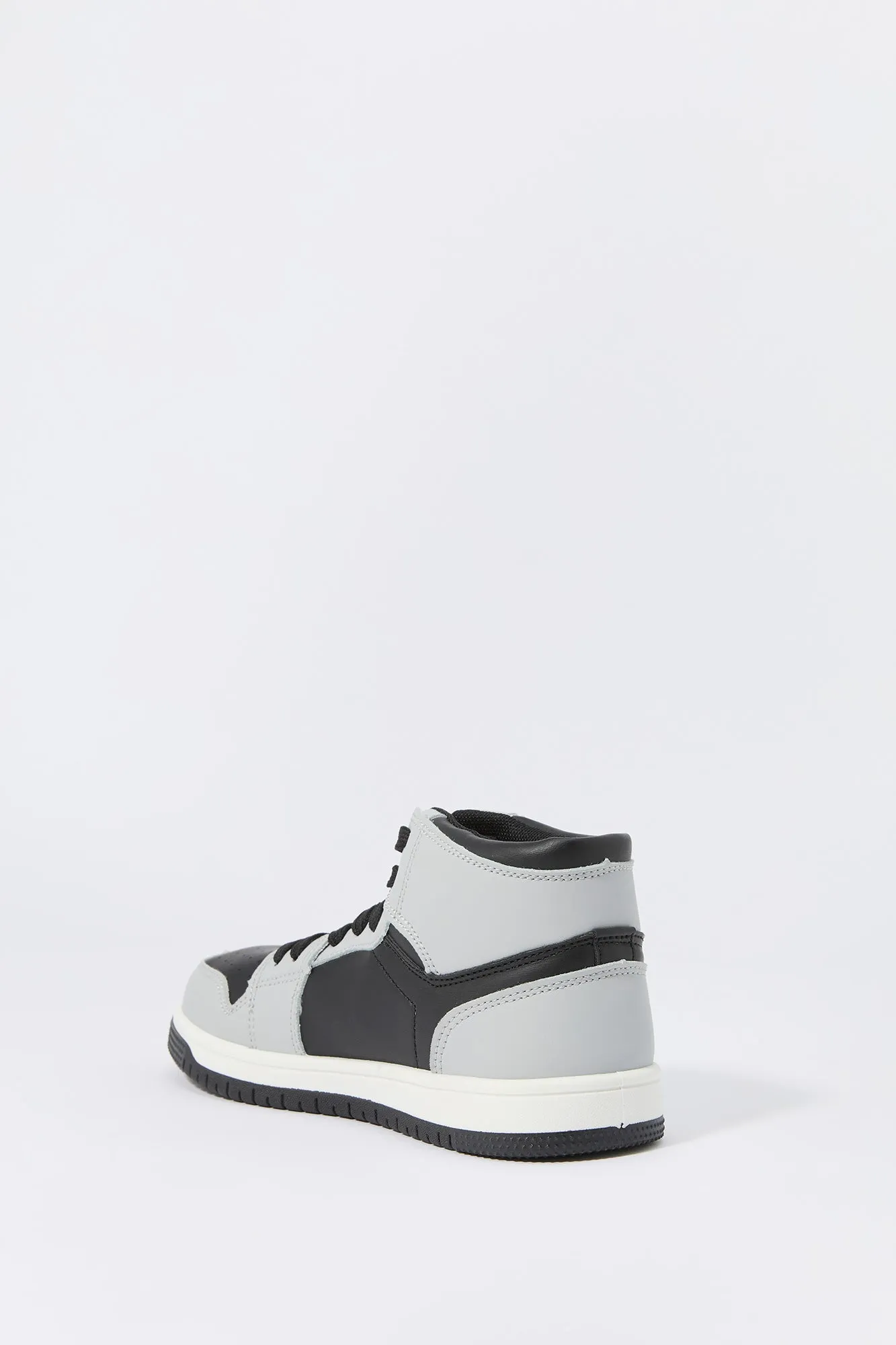 Youth Colorblock High Top Sneaker - Trendy and Stylish Boys Footwear