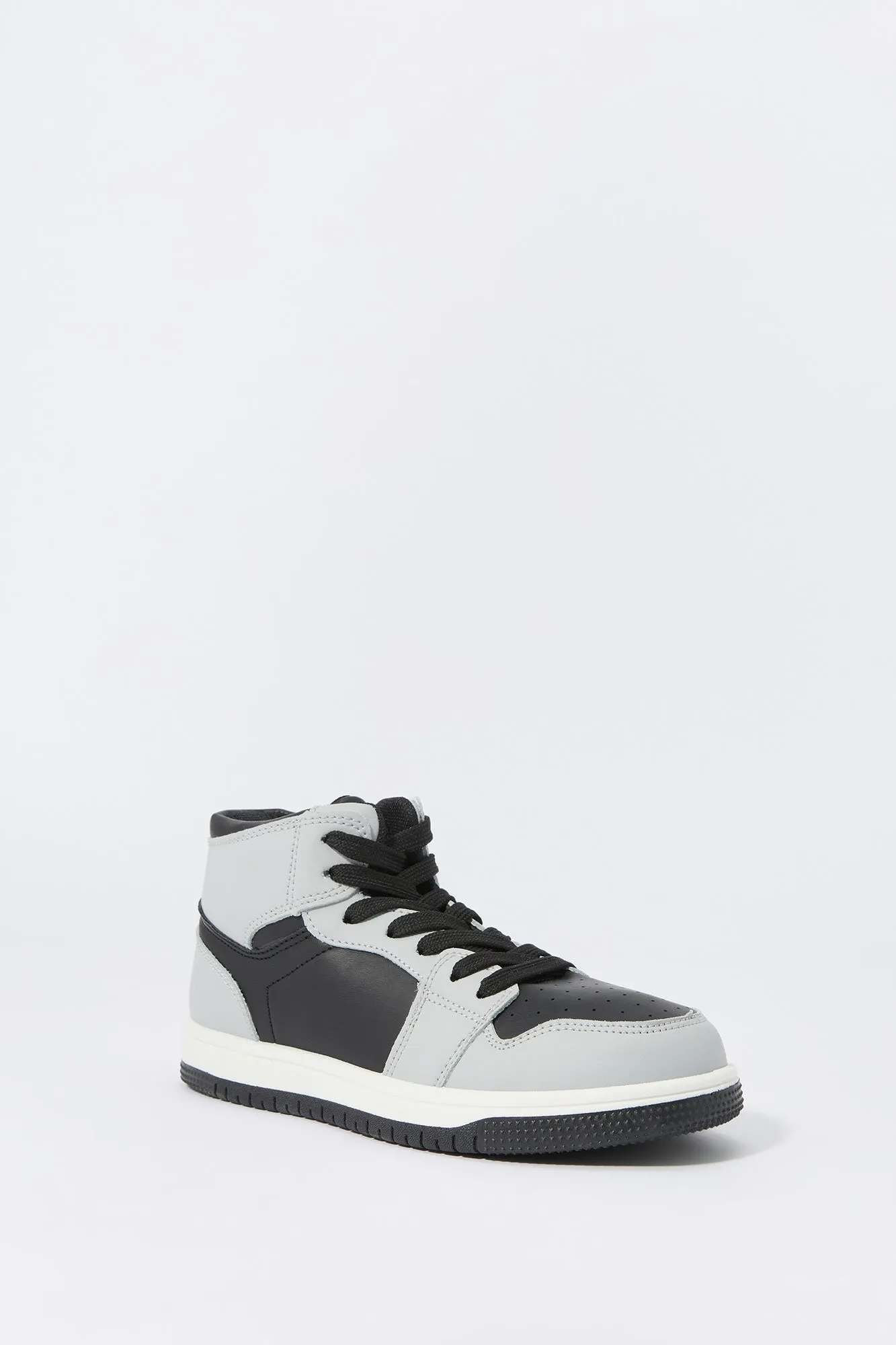 Youth Colorblock High Top Sneaker - Trendy and Stylish Boys Footwear