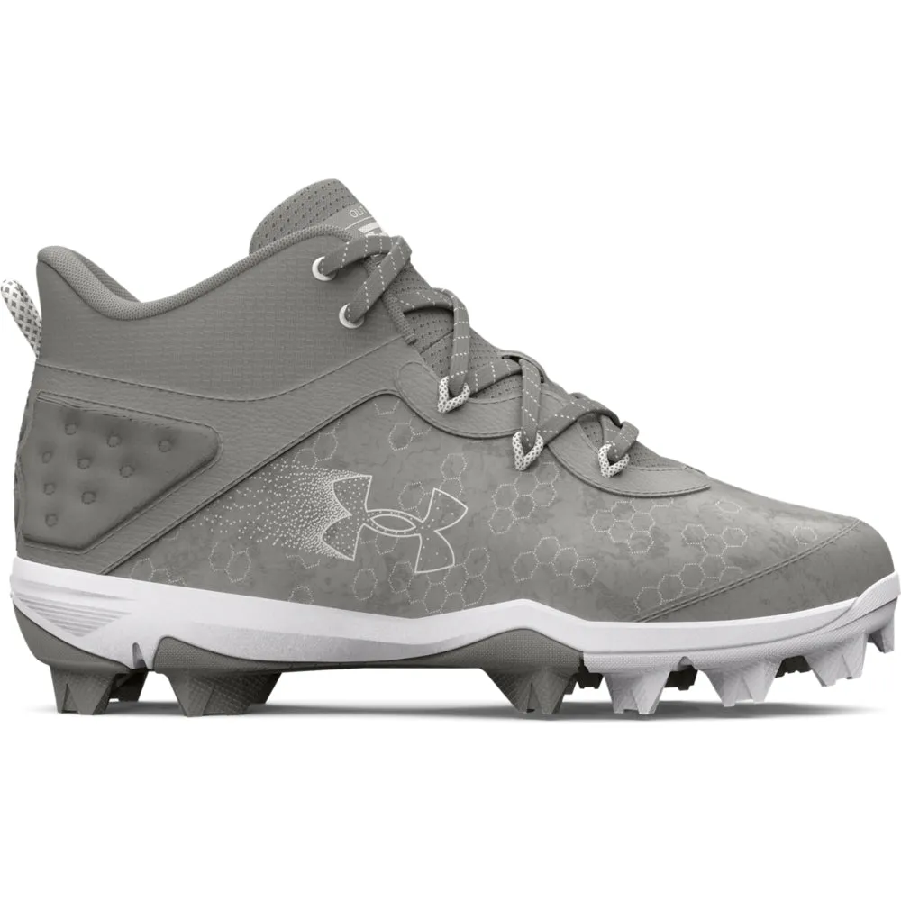 Boys' Under Armour Youth Harper 8 Mid RM Baseball Cleats