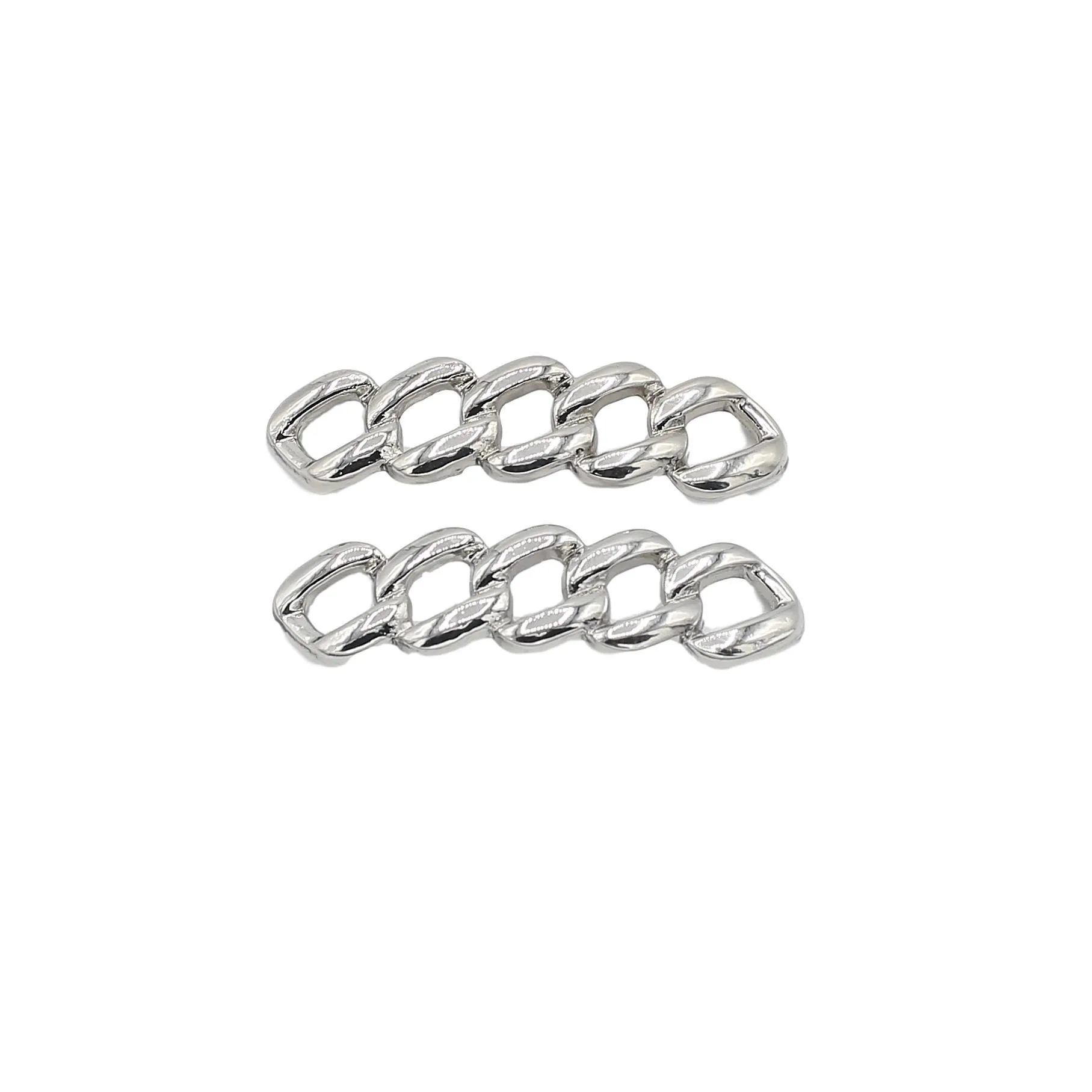 Chain-Link Lace Lock Charms